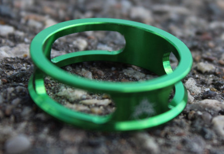 Spacer Risk UltraLight - aluminiu 10mm - verde - Img 4