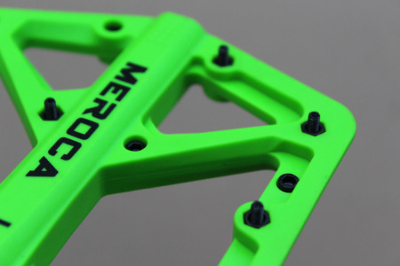 Meroca Slim - Nylon Flat Pedal - Verde - Img 6