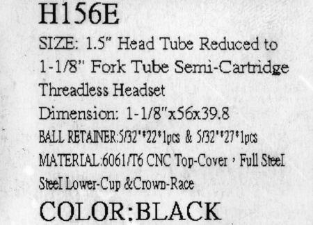 Radon Neco H156 1 1/8"-1.5" ZS44/28.6|ZS56/40 set cuvete - Img 4