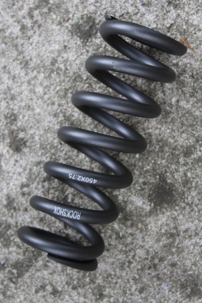 RockShox Kage / Vivid R2C arc spate - 216 / 222mm - gri - Img 2