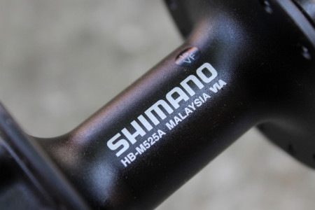 Shimano Deore M525A Disc butuc fata + QR alu - Img 6