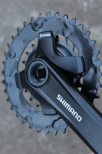 Shimano FC-MT101 2x9-vit. 36/22T - angrenaj 170mm - Img 4