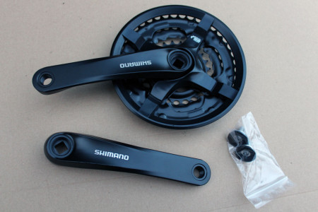 Shimano FC-TY501 Tourney 42-34-24T - negru 170mm - Img 2