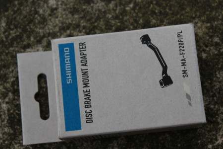 Shimano SM-MA-F220P/PL Adaptor fata 220mm PostMount - Img 3