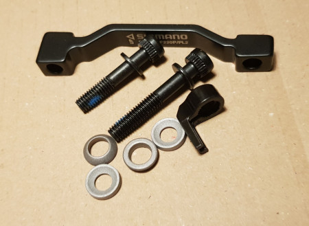 Shimano SM-MA-F220P/PL2 Adaptor fata 220mm PostMount - Img 6