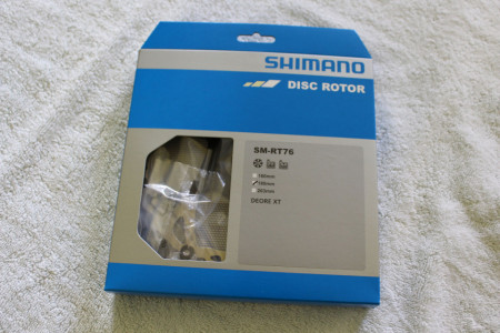 Shimano SM-RT76 XT - 180mm disc rotor - Img 4