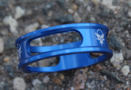 Spacer Risk UltraLight - aluminiu 10mm - albastru - Img 2