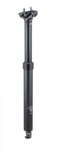 Tranz-X Lapierre Logo Dropper Post - 31.6mm - cursa 100mm + maneta si cabluri - Img 2