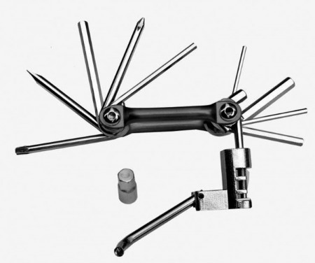 Bike-X Cheie briceag XXL 11 functii - negru - Img 2