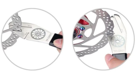 Cheie indreptat centrat disc rotor 2 in 1 Toopre - Img 2