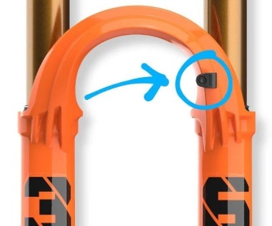 Fox Disc Brake Hose Guide - ghidaj cablu furca - versiune 2018+ - Img 3
