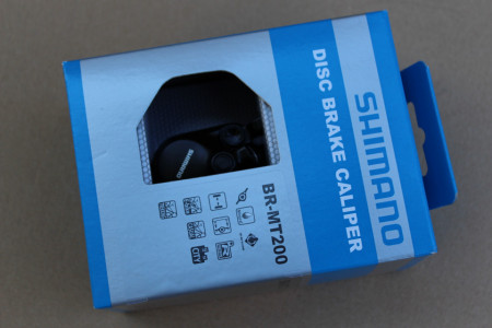 Shimano BR-MT200 Post-Mount etrier + placute si accesorii - Img 2