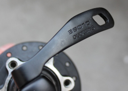 Shimano Deore M525A Disc butuc spate + QR alu - Img 5