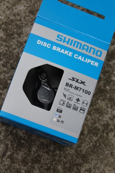 Shimano etrier SLX BR-M7100 Post-Mount + placute G03S - Img 3