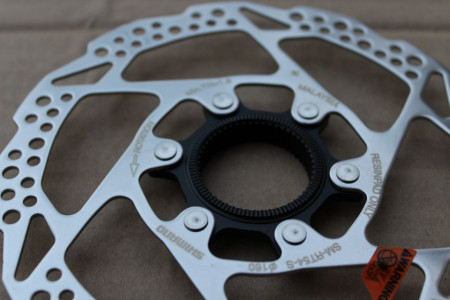 Shimano SM-RT54-S Centerlock - 160mm cu lock ring inclus disc rotor - Img 4