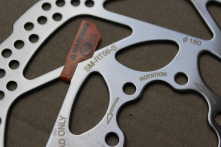 Shimano SM-RT56 Deore - 160mm disc rotor - fara suruburi - Img 3