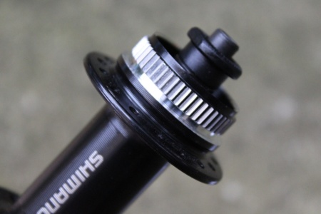 Shimano Tourney HB-TX505 Center-Lock butuc fata 32H + QR - Img 3