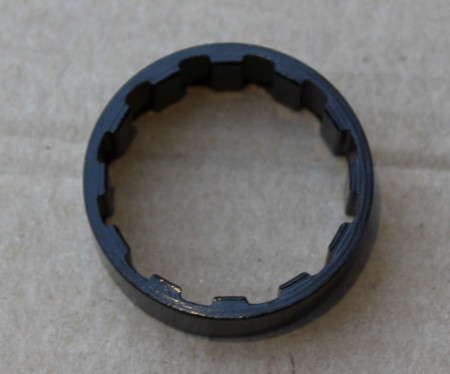 Spacer Procraft Ultralight 1.1/8" negru 10mm - Img 3