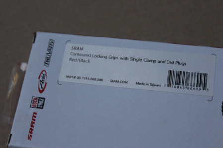 Sram Contour Ergo Lock-On mansoane burete - rosu - Img 3