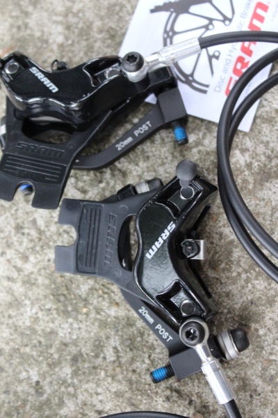 SRAM Guide T - frane disc set + adaptoare - Img 2