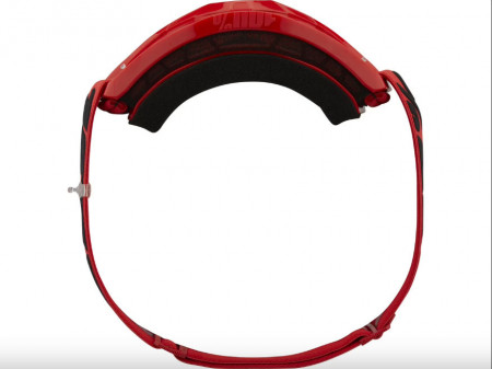 100% Strata 2 Red Clear lens - Goggle + sticker - Img 2