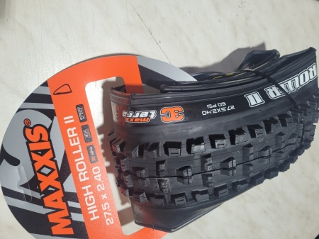 Maxxis Highroller II 3C MaxxTerra EXO TR 27.5x2.40 - pliabil - Img 2