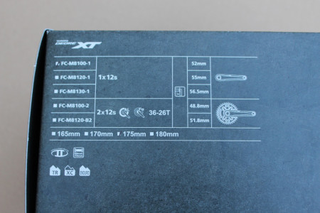 Shimano angrenaj XT FC-M8100-1 12-viteza - 175mm fara chainring - Img 8