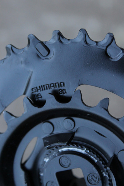 Shimano FC-MT101 2x9-vit. 36/22T - angrenaj 170mm - Img 6