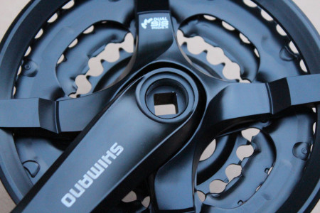 Shimano FC-TY501 Tourney 42-34-24T - negru 170mm - Img 4