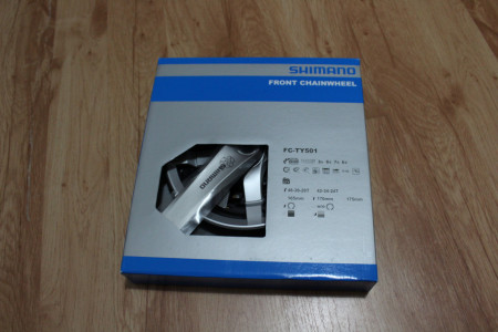Shimano FC-TY501 Tourney 48-38-28T - gri 170mm lungime brat - Img 2