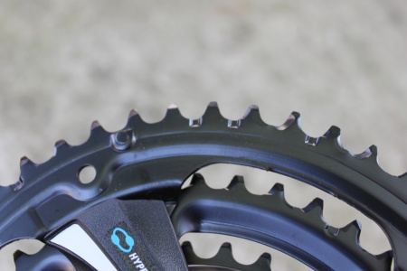 Shimano TOURNEY FC-TX801 8-vit. angrenaj ax patrat 48/38/28T. 170mm - Img 6
