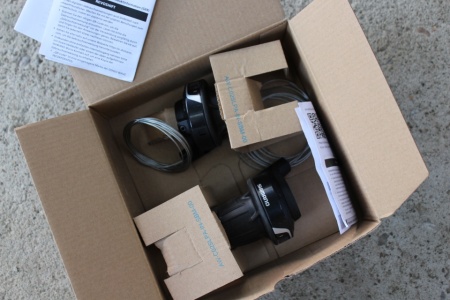 Shimano TOURNEY SL-RV400 3x7-viteza Revoshift Set manete schimbator - Img 3