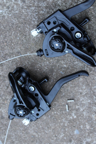 Shimano TOURNEY ST-TX800 3x8vit. set maneta frana+schimbator - Img 5