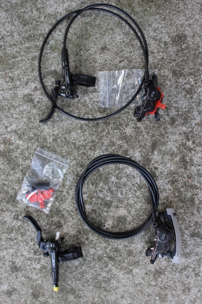 Shimano XT BR-M8120-B J-Kit set complet - 4 piston - Img 5