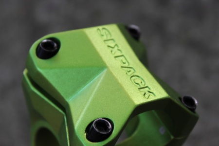 Sixpack Racing Kamikaze 31.8mm - Verde - pipa bicicleta - Img 6