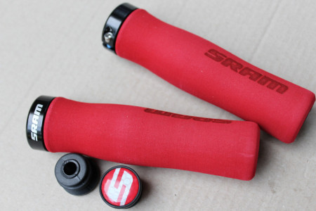 Sram Contour Ergo Lock-On mansoane burete - rosu - Img 4