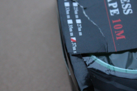 Tubeless RimTape 37mm - 10m negru - Img 5