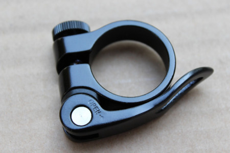 Colier aluminiu CNC 31.8mm - Negru - Img 3