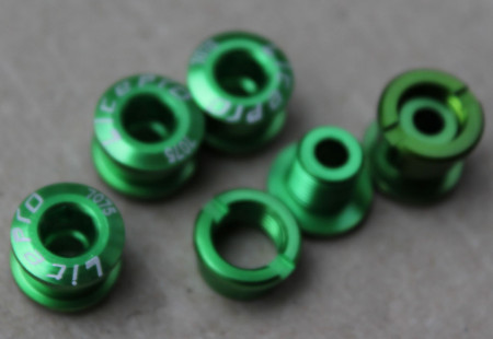 Litepro Superlight CNC 5buc.- set surub placi angrenaj 1 foaie - verde - Img 3