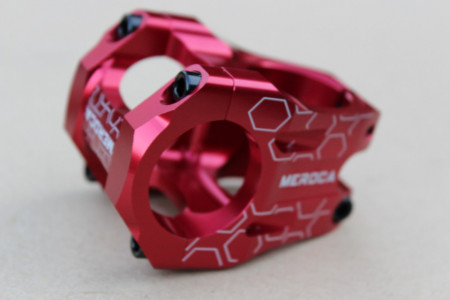 Meroca SuperLight pipa CNC 31.8' - 35mm rosu - Img 4