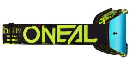 O'Neal B-10 Attack Goggle - Radium blue lens - ochelari MTB - Img 3