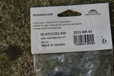 RockShox SID A3 Solo Air Basic Service Kit 2014-2016 - Img 2