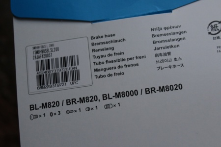 Shimano SAINT SM-BH90-SBLSL - Conducta (furtun) frana hidraulica 2000mm - Img 3