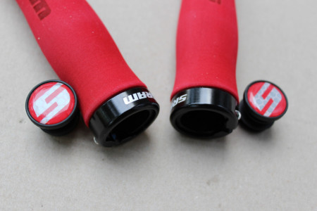 Sram Contour Ergo Lock-On mansoane burete - rosu - Img 5