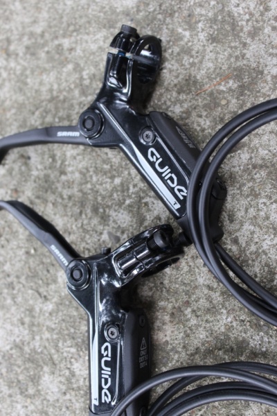 SRAM Guide T - frane disc set + adaptoare - Img 4