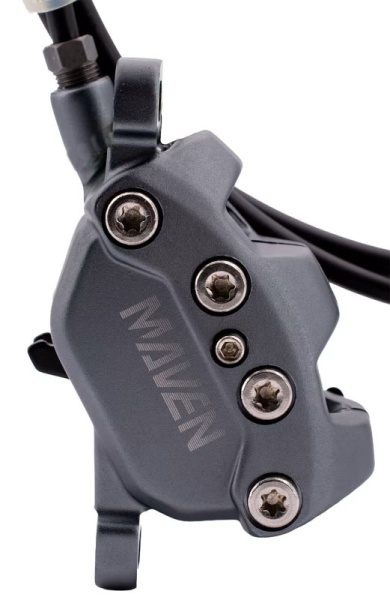 SRAM Maven Bronze Stealth - frane disc set + coliere MXX - Img 3