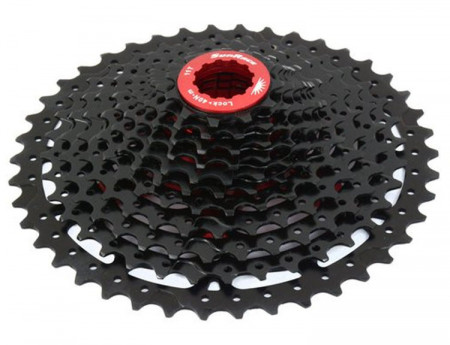 SunRace MX8 11vit. 11-46t. caseta MTB Negru - Img 3
