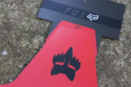 Fox Head Mudguard - Rosu - Img 2