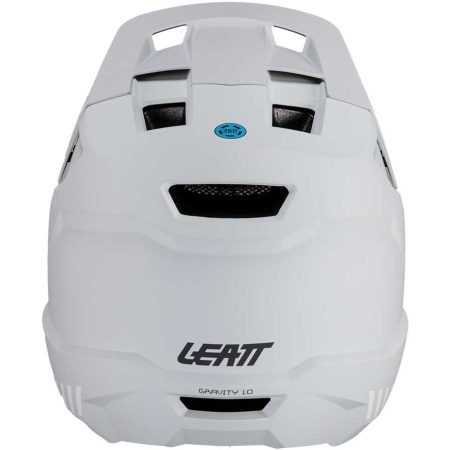 Leatt 1.0 Gravity - Fullface casca MTB - Large(59-60cm) Alb - Img 3