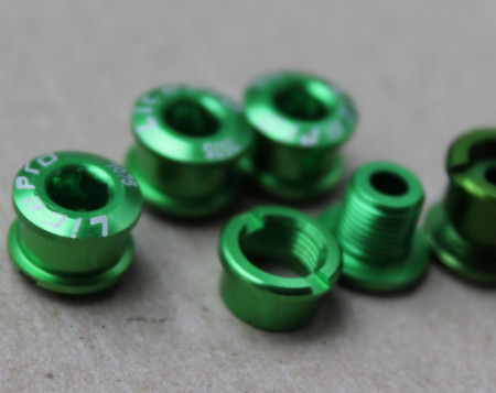 Litepro Superlight CNC 5buc.- set surub placi angrenaj 1 foaie - verde - Img 4